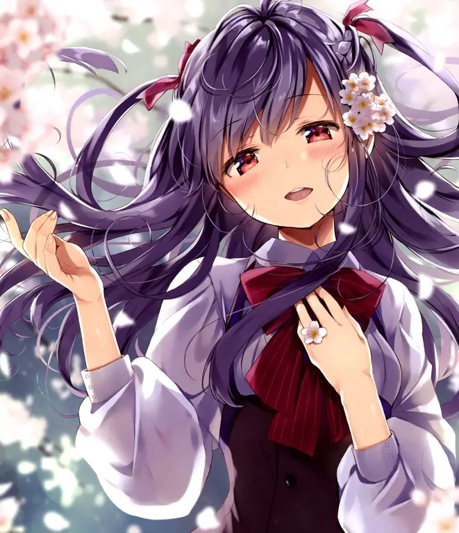 Karakter Anime Perempuan yang Menawan Gambar cewek-cewek anime yang lucu