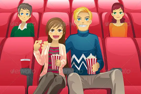 Nikmati anime romantis bersama orang terkasih Pasangan menonton anime bersama-sama