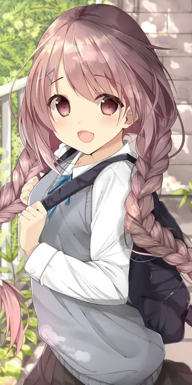 Gadis-Gadis Anime Cantik dengan Seragam Sekolah Gambar gadis-gadis anime imut dengan seragam sekolah