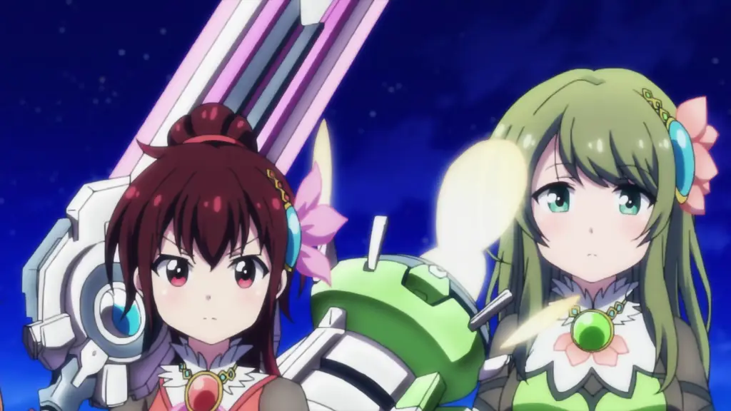 Pertempuran sengit antar siswa Pertarungan di sekolah anime