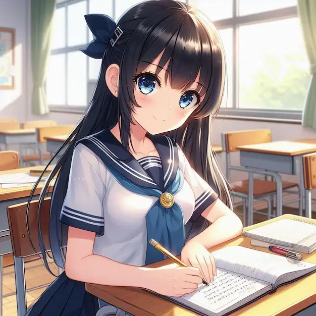 Kehidupan sekolah yang penuh keceriaan Gambar anime school life dengan gadis-gadis yang lucu