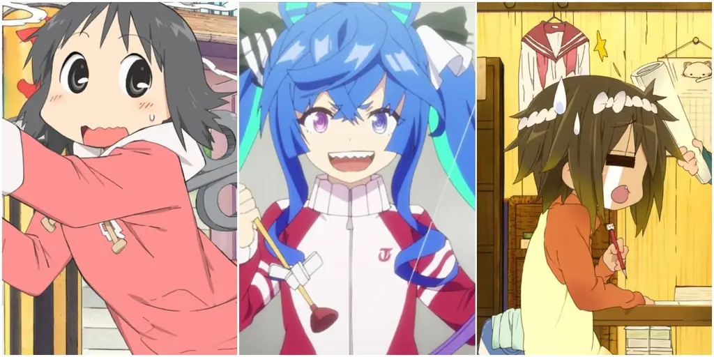 Gambar karakter anime yang tekun belajar Karakter anime yang sedang belajar keras