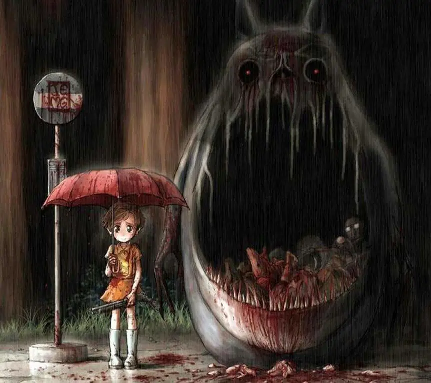 Ilustrasi Anime Sadis Gambar anime bertema kekerasan