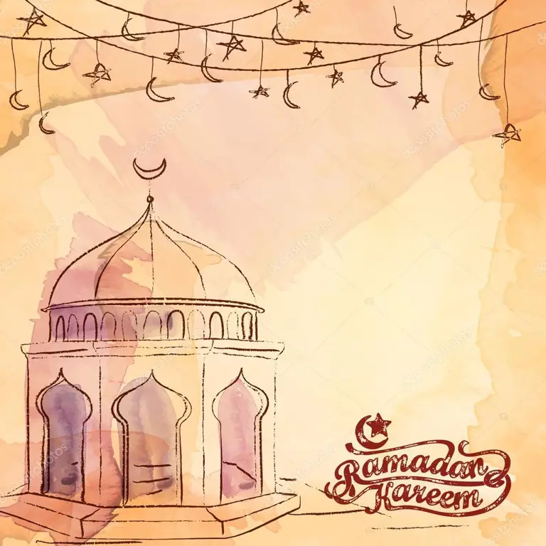 Anime dan Ramadan: Perpaduan yang Menyenangkan Ilustrasi anime bertema ramadan