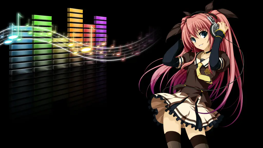 Berbagai Genre Musik Anime Sekolah Gambar latar belakang musik anime sekolah