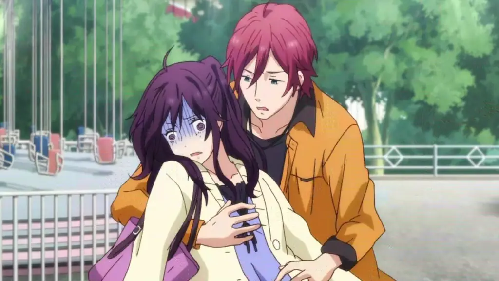 Momen Romantis di Anime Sekolah Adegan romantis di anime sekolah