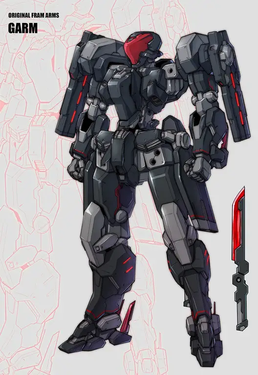 Desain Robot Mecha yang Menakjubkan Robot mecha yang detail dan futuristik dari anime
