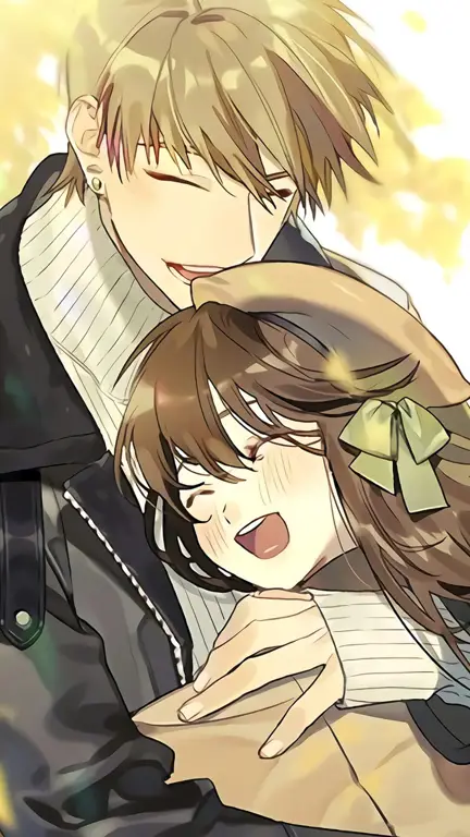 Kisah Cinta yang Mengharukan Gambar pasangan anime yang romantis