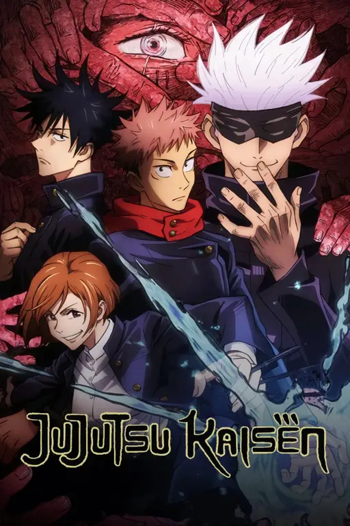 Jujutsu Kaisen: Anime aksi supernatural yang menegangkan Gambar Yuji Itadori dan teman-temannya dalam Jujutsu Kaisen