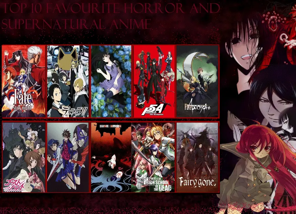 Petualangan Mencekam di Dunia Supernatural Gambar anime horor supranatural
