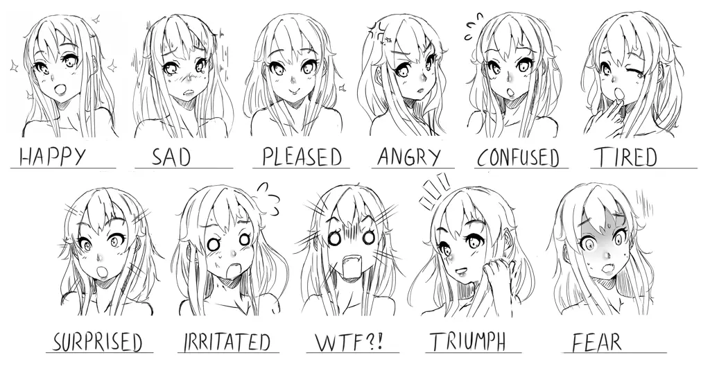 Ekspresi Karakter Anime yang Menggambarkan Emosi Mendalam Karakter Anime yang Ekspresif