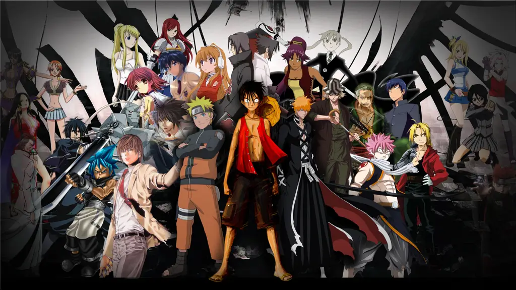 Karakter Anime Favorit Gambar karakter anime yang keren