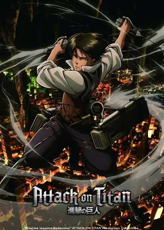 Poster anime pilihan untuk pecinta Attack on Titan Gambar poster anime yang direkomendasikan untuk penggemar Attack on Titan