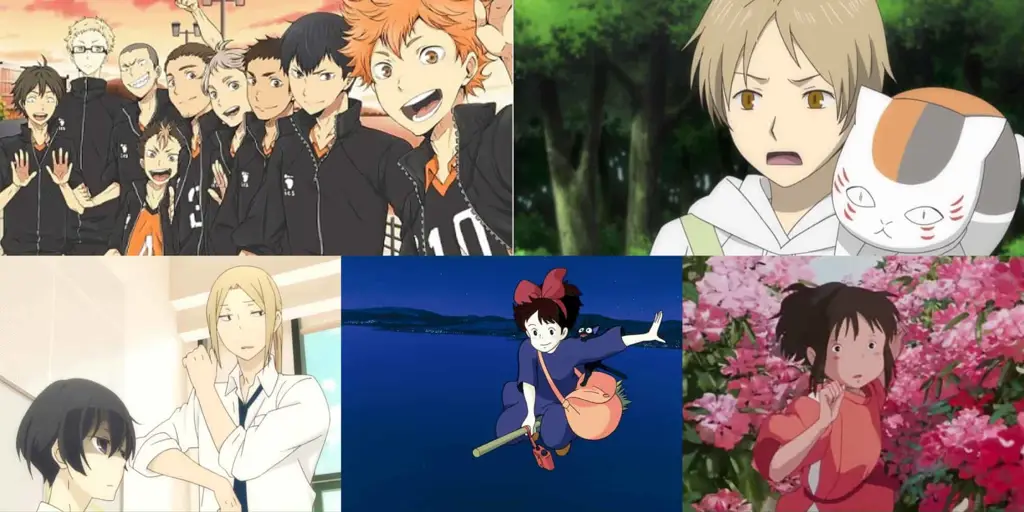 Momen Kebersamaan Keluarga Saat Menonton Anime Suasana keluarga yang sedang menonton anime bersama dengan ekspresi bahagia