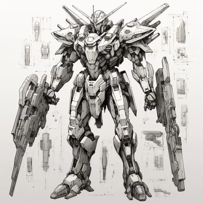 Karakter-karakter Anime Sci-Fi yang Ikonik Karakter robot anime dengan desain yang futuristik