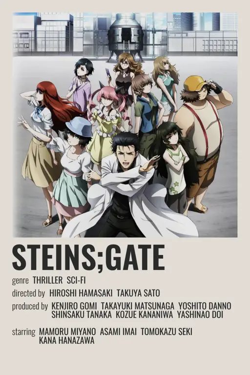 Poster anime Steins;Gate
