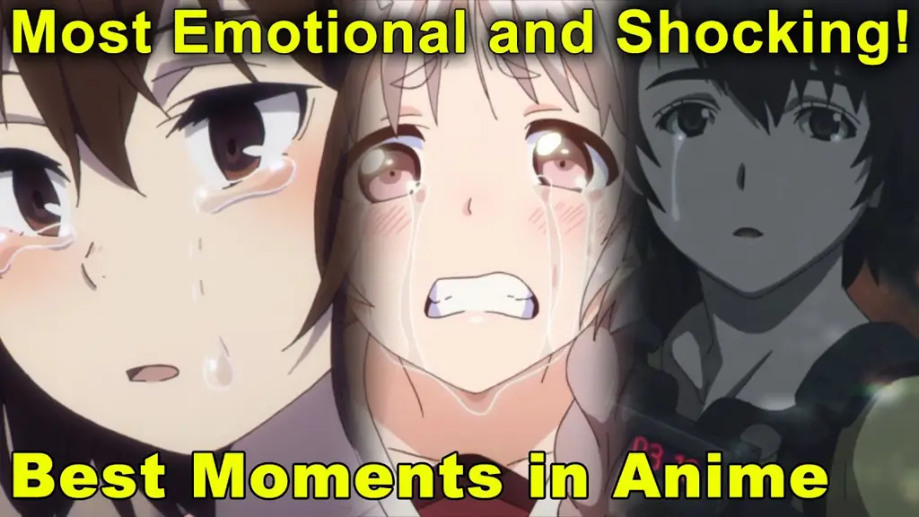 Momen emosional dalam anime