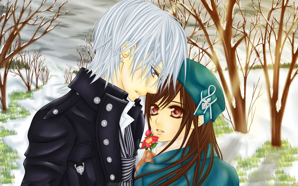Pasangan Anime Romantis Gambar pasangan anime yang romantis