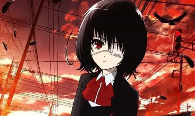Pemandangan Anime Psikologis Thriller Gambar pemandangan anime yang menegangkan dan penuh misteri