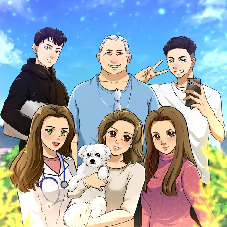 Ikatan Keluarga dalam Anime Potret keluarga dalam anime