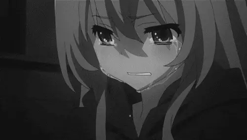 Ekspresi Emosi yang Mengesankan Karakter anime sedang menangis