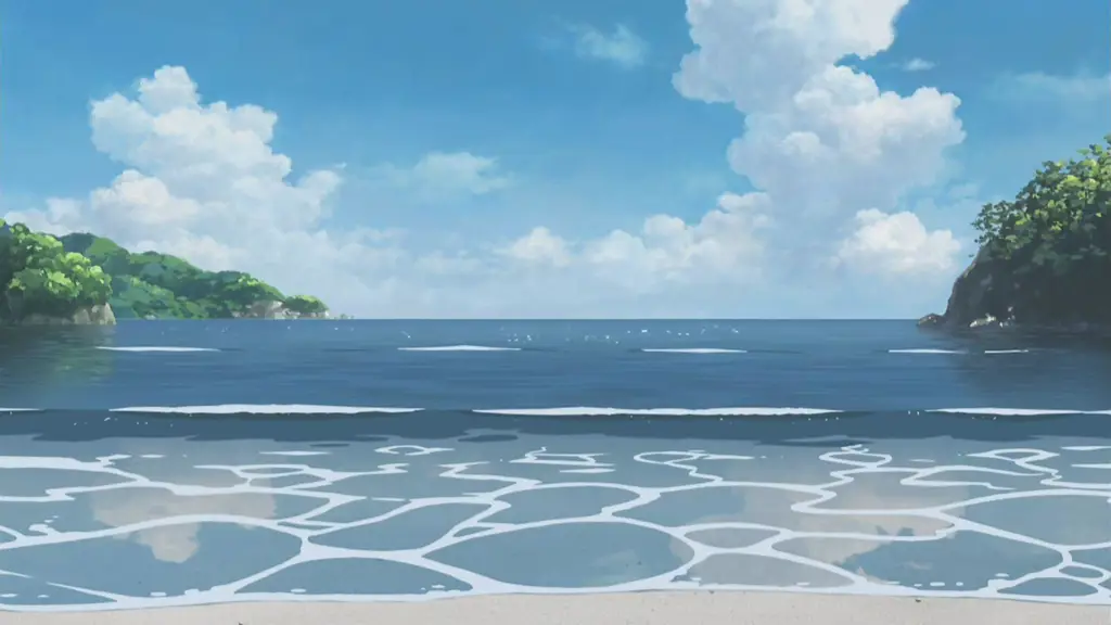 Keindahan Visual Anime Pemandangan indah dalam anime