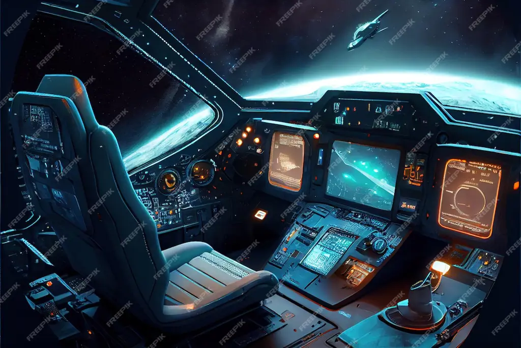Pesawat Ruang Angkasa dalam Anime Sci-Fi Pesawat ruang angkasa futuristik dalam anime