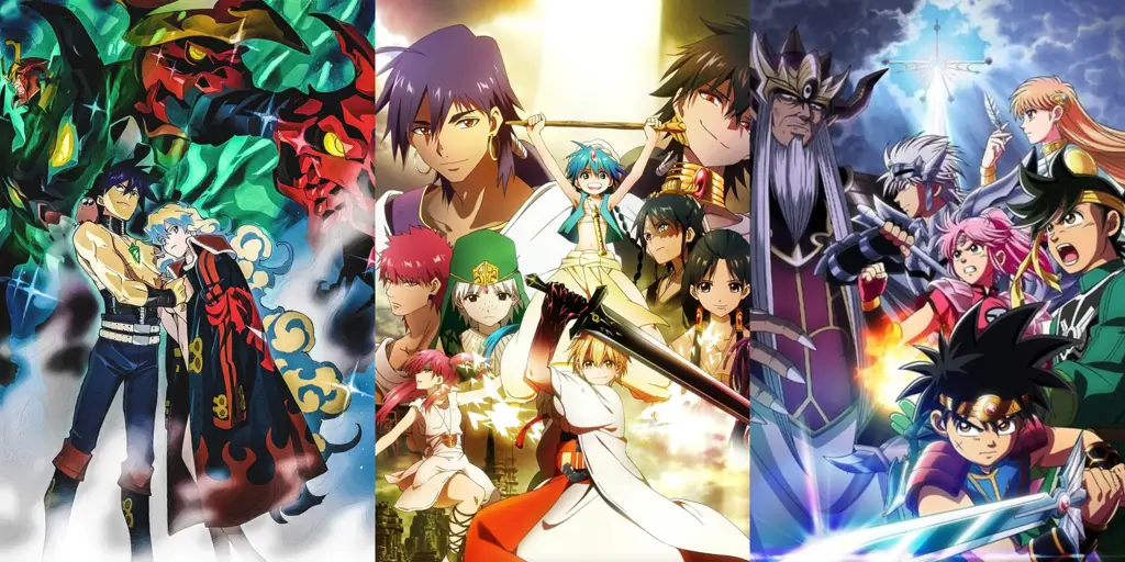 Anime Aksi dan Petualangan Terbaik Gambar adegan aksi dari anime petualangan