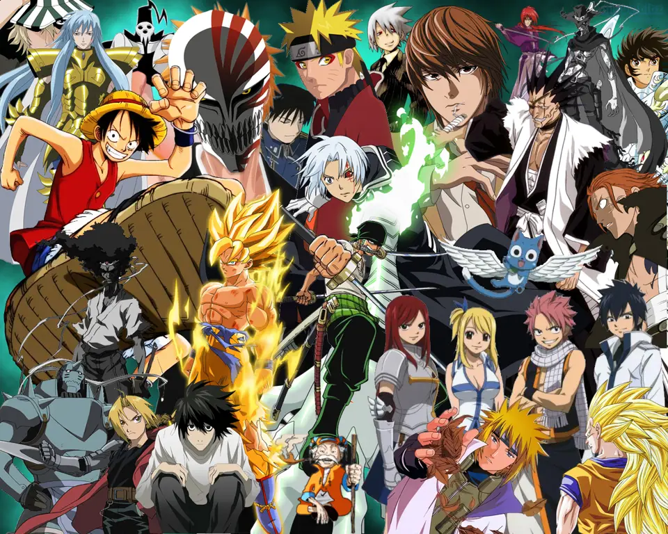 Temukan Petualanganmu Sekelompok karakter anime