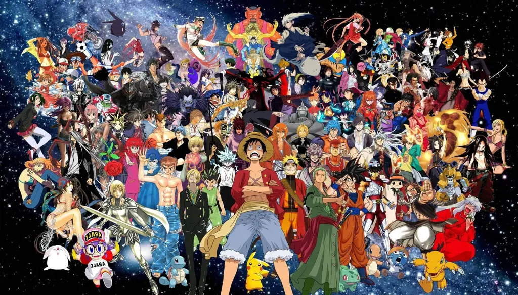 Rekomendasi Anime Seru Berbagai karakter anime