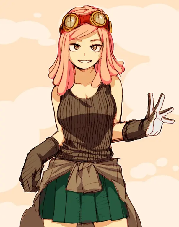 Gambar karakter-karakter dalam anime My Hero Academia