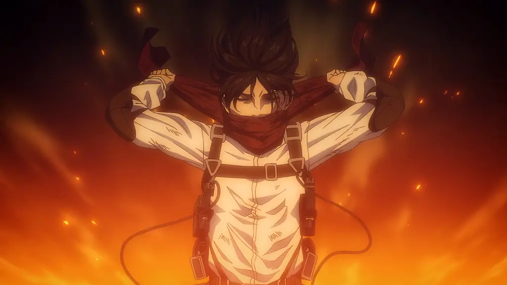 Gambar karakter-karakter dalam anime Attack on Titan