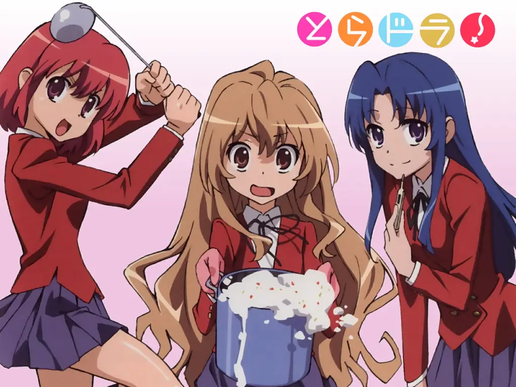Gambar Visual Utama Anime Toradora!