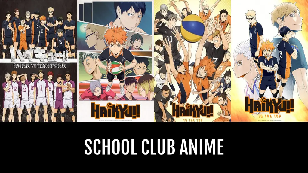 Kehidupan sekolah yang menyenangkan dalam anime slice of life comedy Gambar klub sekolah anime