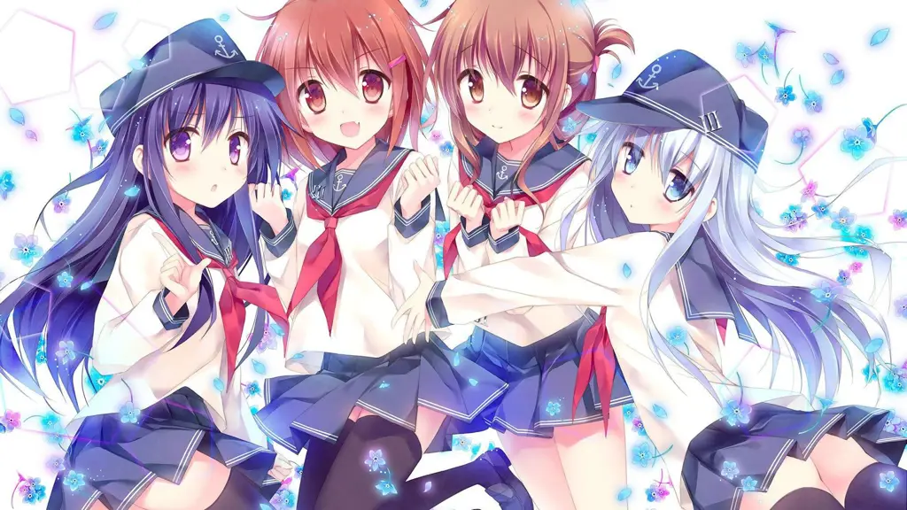 Berbagai karakter dan cerita dalam anime shoujo ai Gambar beragam karakter perempuan anime