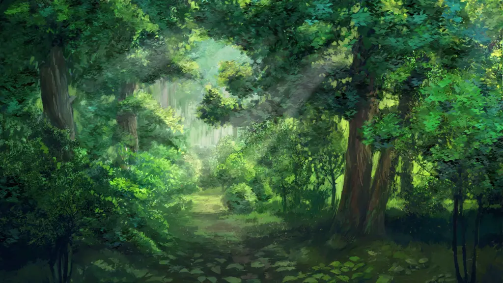 Suasana Menonton Anime Shonen Ai Gambar pemandangan anime yang indah