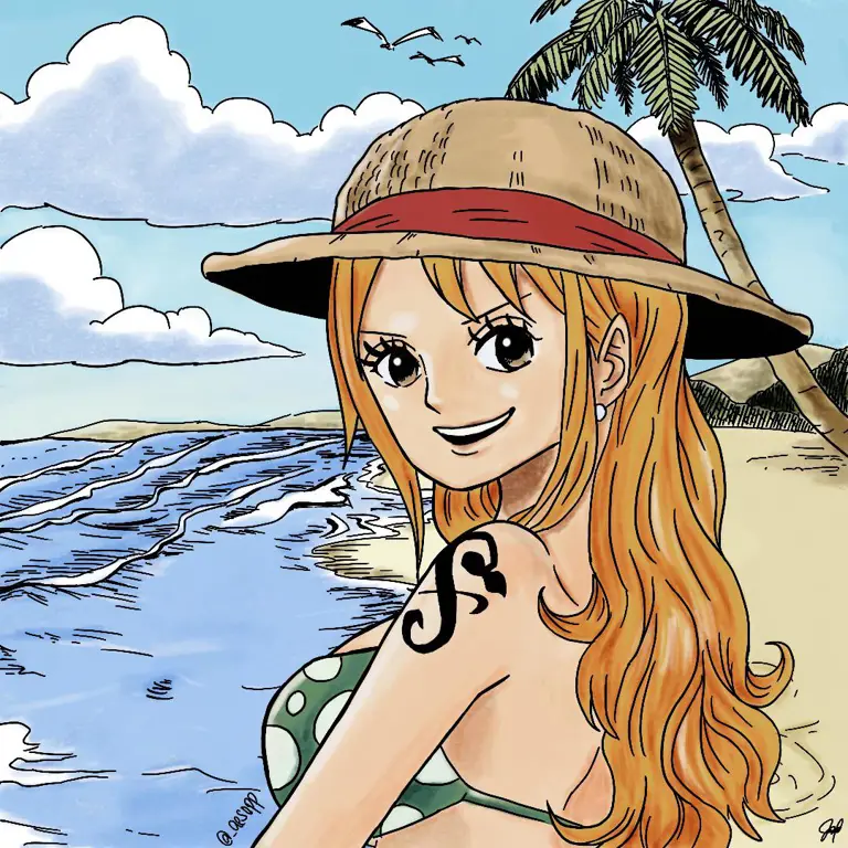Gambar karakter-karakter One Piece