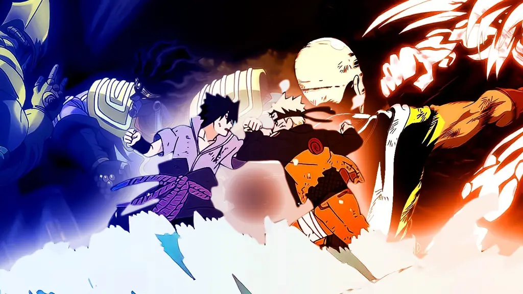 Adegan pertarungan anime yang menegangkan Gambar adegan pertarungan anime yang seru