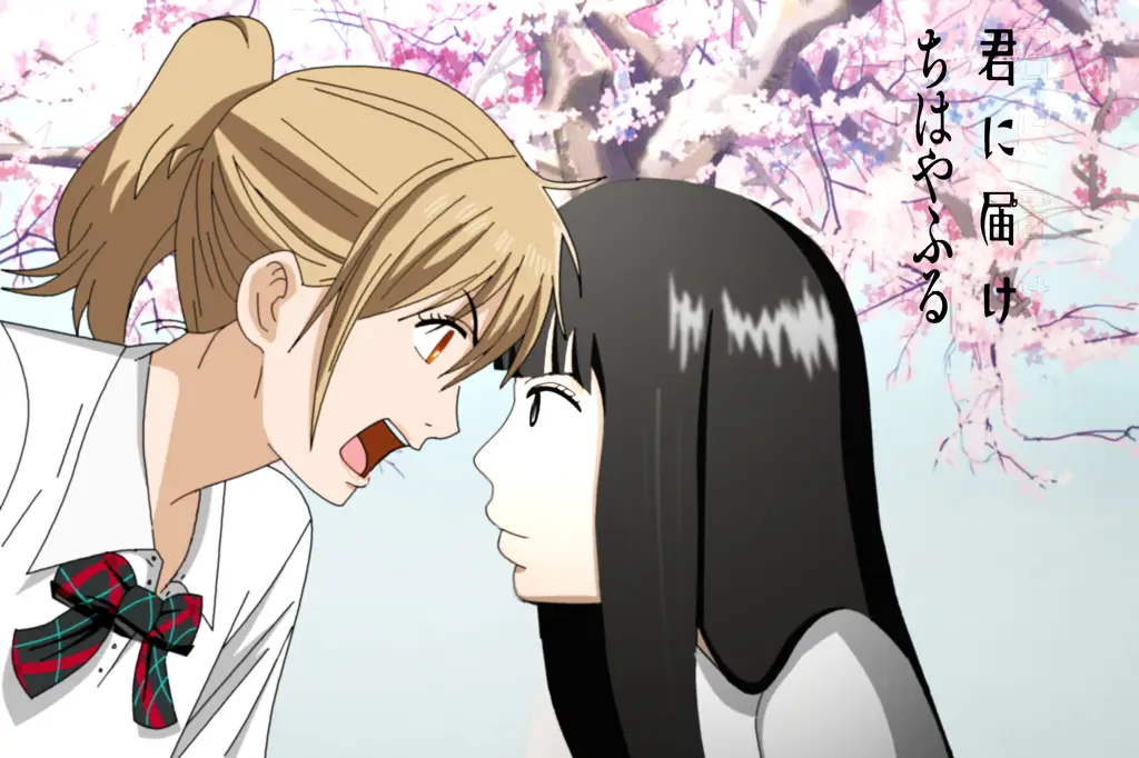 Kegigihan Chihaya dalam Chihayafuru Adegan dari anime Chihayafuru