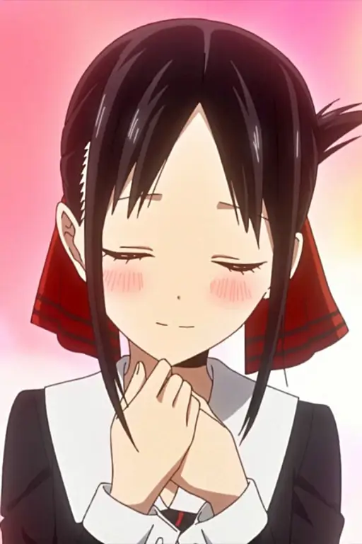 Perang Strategi Cinta Kaguya dan Miyuki Adegan Kaguya dan Miyuki dalam anime Kaguya-sama