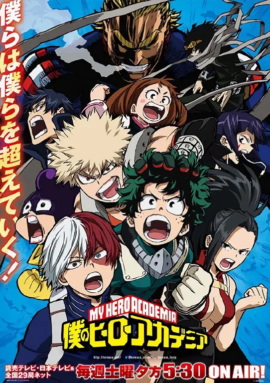 My Hero Academia: Sebuah Anime Shounen Modern yang Populer Gambar anime My Hero Academia