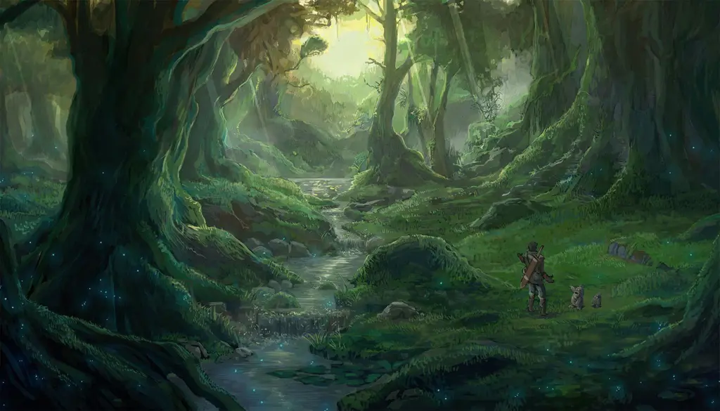 Anime Petualangan Terbaik Pemandangan anime petualangan yang indah