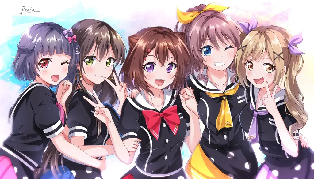 Persahabatan dalam Anime Gambar persahabatan di anime