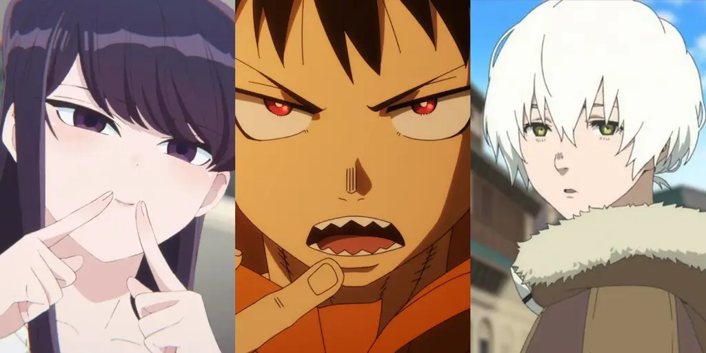Rekomendasi Anime Shounen Action Modern Gambar beberapa anime shounen action modern seperti My Hero Academia, Jujutsu Kaisen, dan Demon Slayer