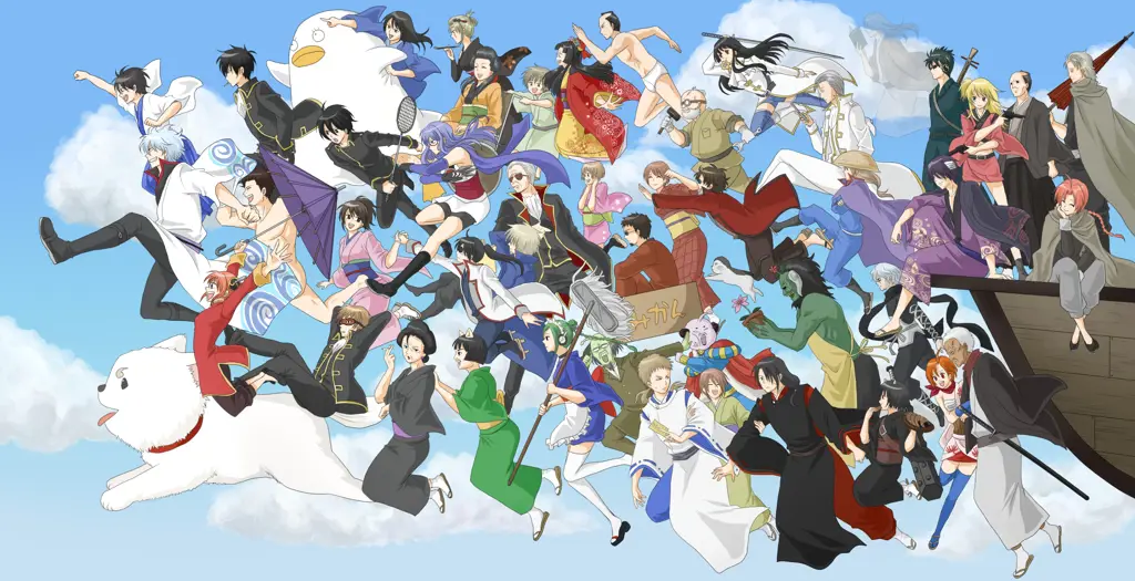 Screenshot anime Gintama Screenshot anime Gintama