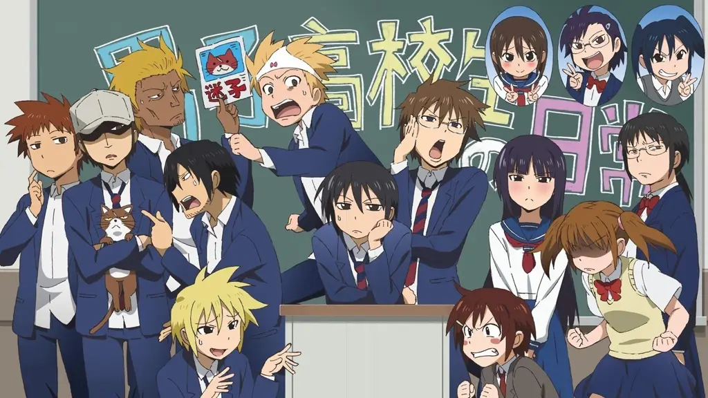 Anime komedi shonen terbaik Anime komedi shonen terbaik