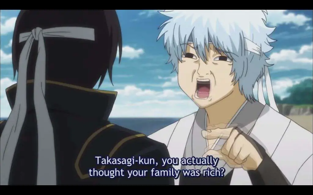 Adegan lucu dari anime Gintama