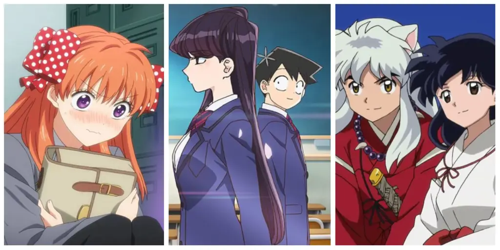 Pasangan anime shounen romantis yang ikonik Pasangan anime shounen romantis
