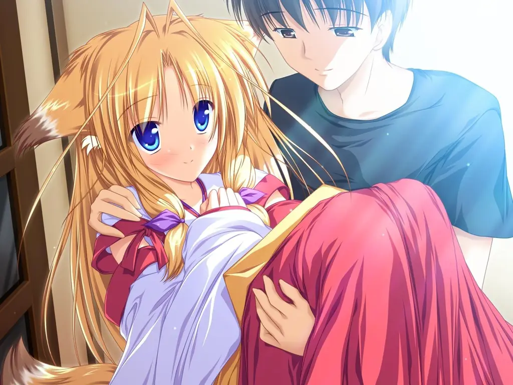 Pasangan anime yang manis dan romantis Pasangan anime yang menggemaskan