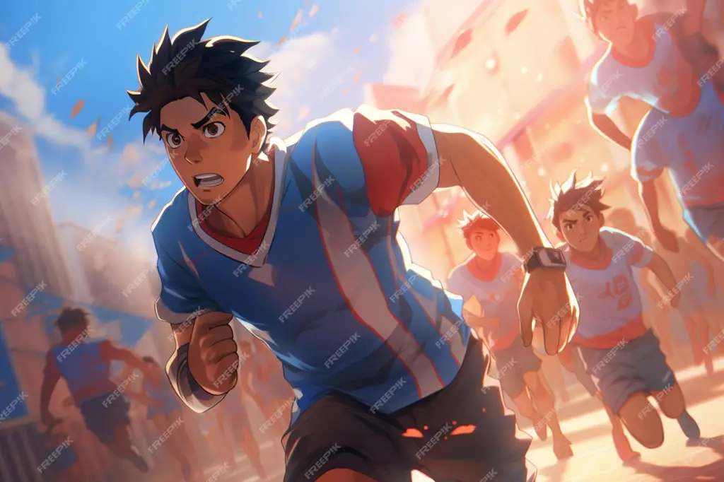 Momen Inspiratif dalam Anime Olahraga Adegan anime olahraga yang menginspirasi